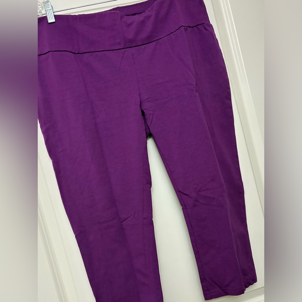 NWOT - cropped Purple Women's Leggings